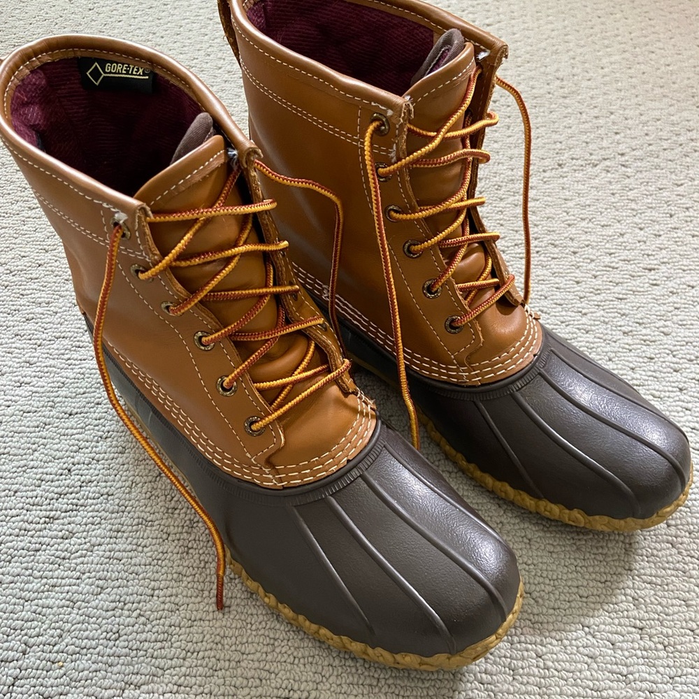 L.L. Bean 8” Gore-Tex/Thinsulate Bean Boots